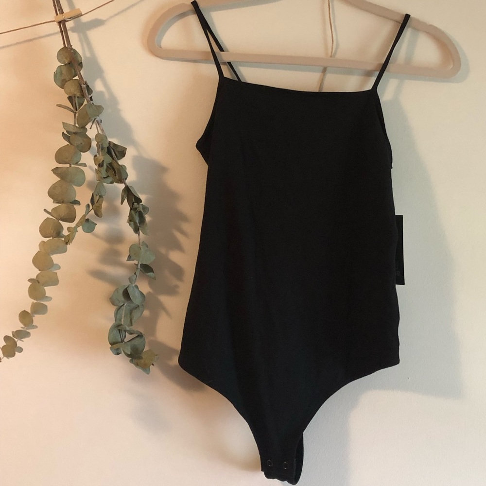 Bodysuit Black Tank Top
